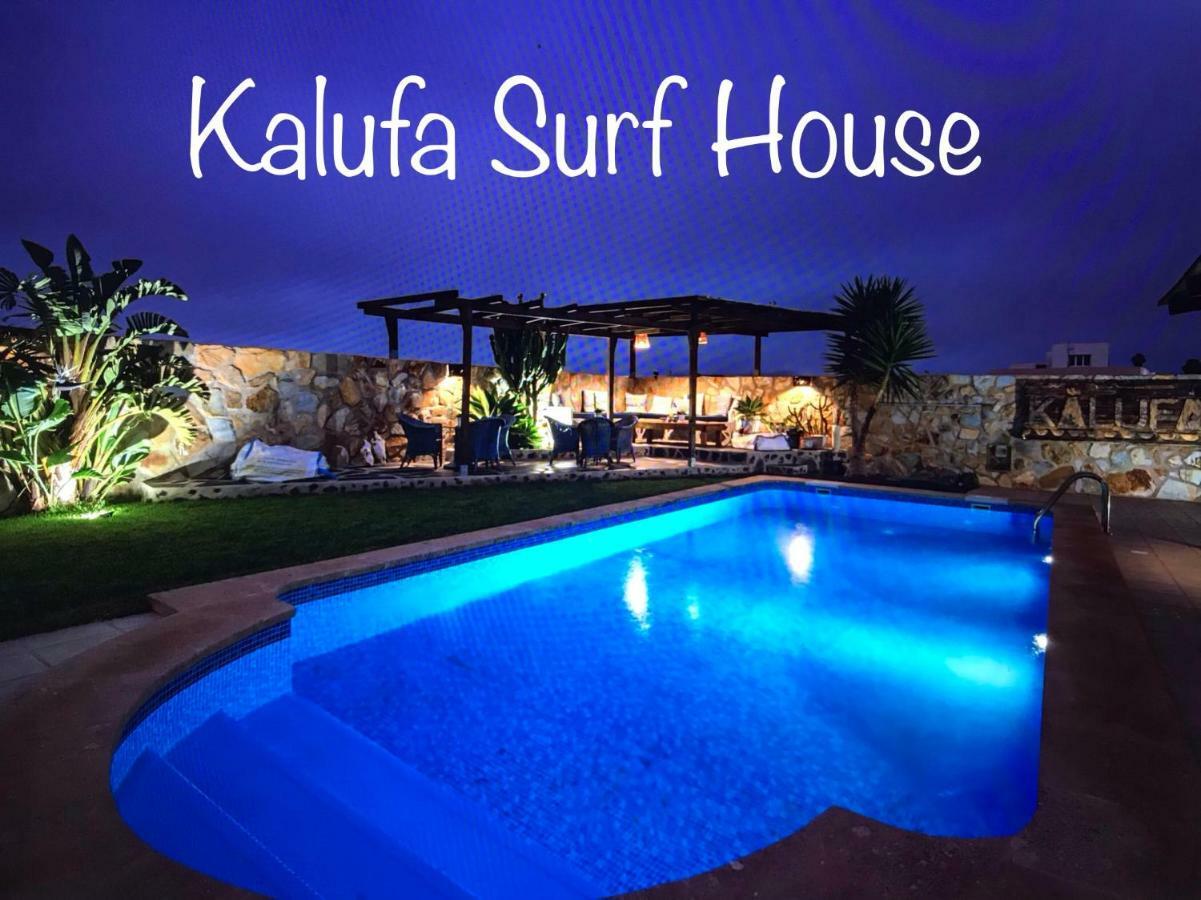 Kalufa Surf House Hostel El Cuchillo Bagian luar foto